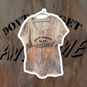 XXL Girls 19 Pastel Tie-Dye Graphic Tee – Cute Trendy Top